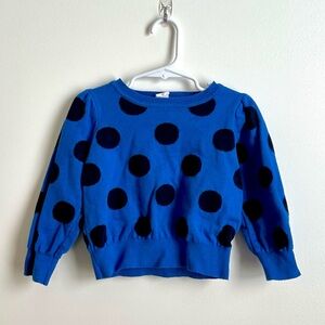 GIRLS POLKA DOT SWEATER